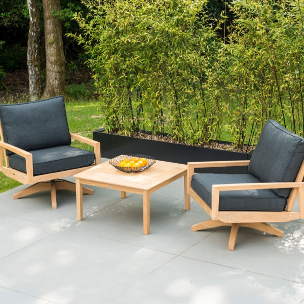 Robel Swivel Chair Set